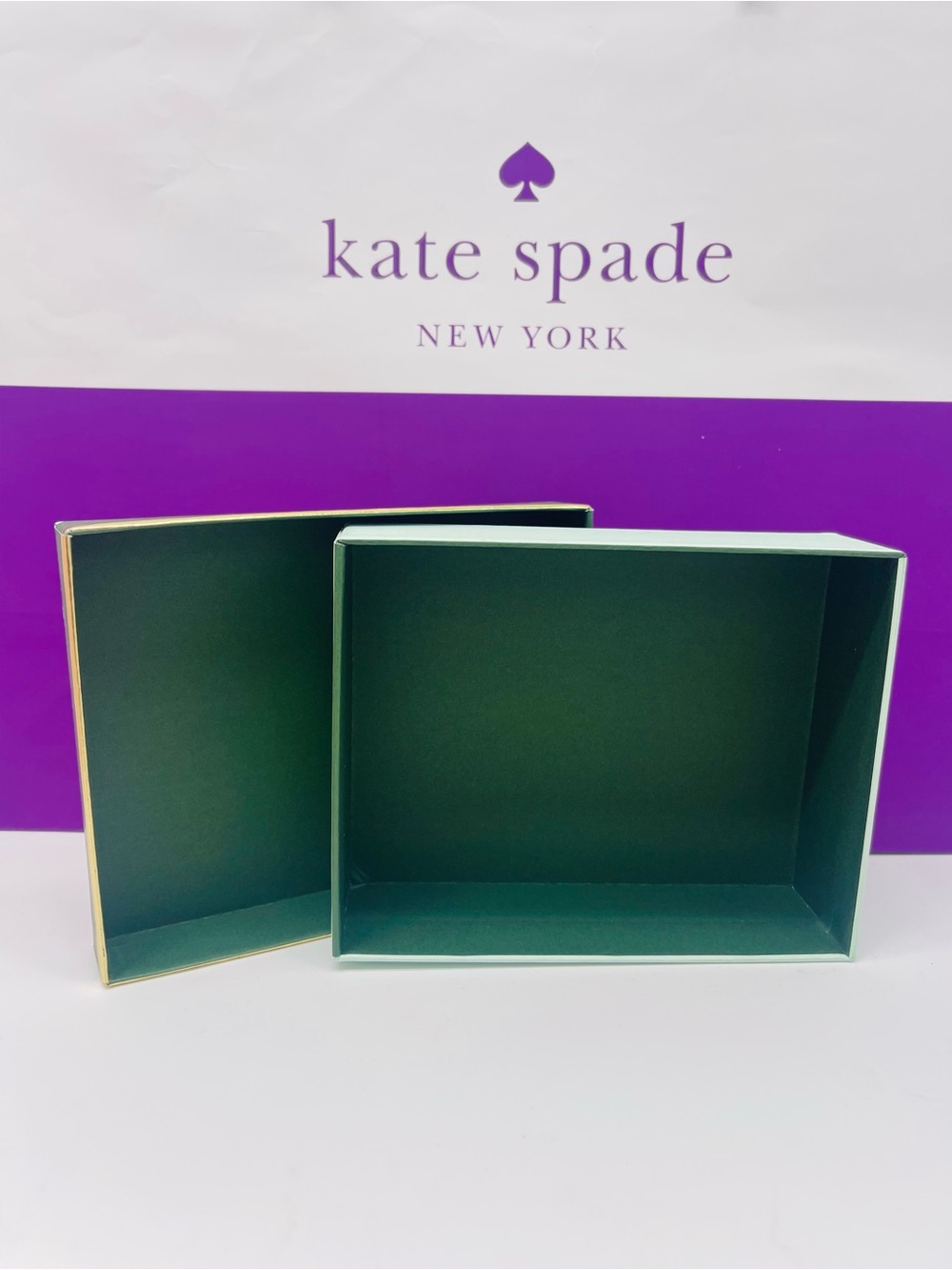 Kate Spade New York Empty Gift Box Green Pink Logo Box” Packaging
New - Picture 13 of 16